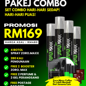 PAKEJ COMBO - 4 BOTOL