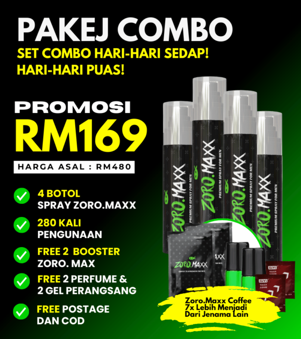 PAKEJ COMBO - 4 BOTOL